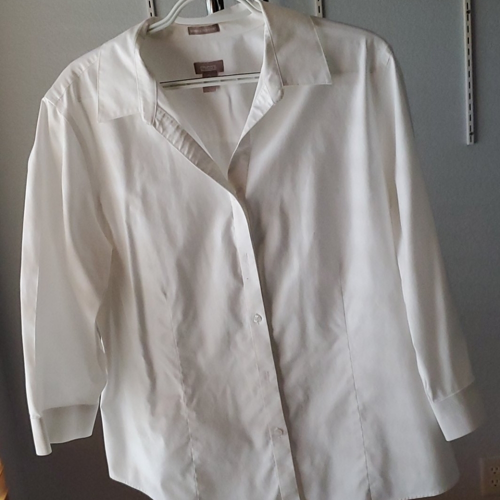White button up shirt